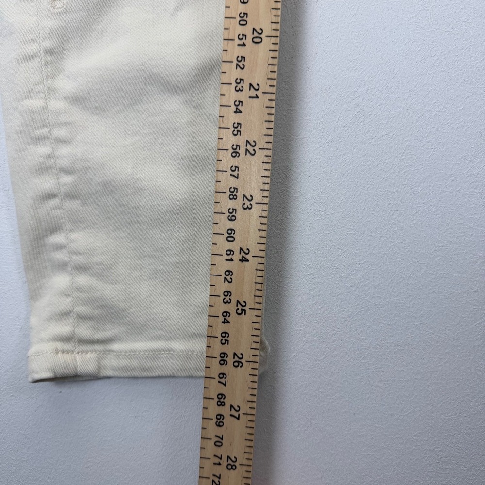 Ética Skinny Jeans Women's Cream Eco Stretch Denim - Size 27 - NWT - Picture 10 of 13